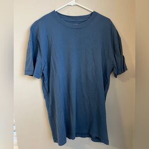 Abercrombie & Fitch Deep Blue Short Sleeve Tee